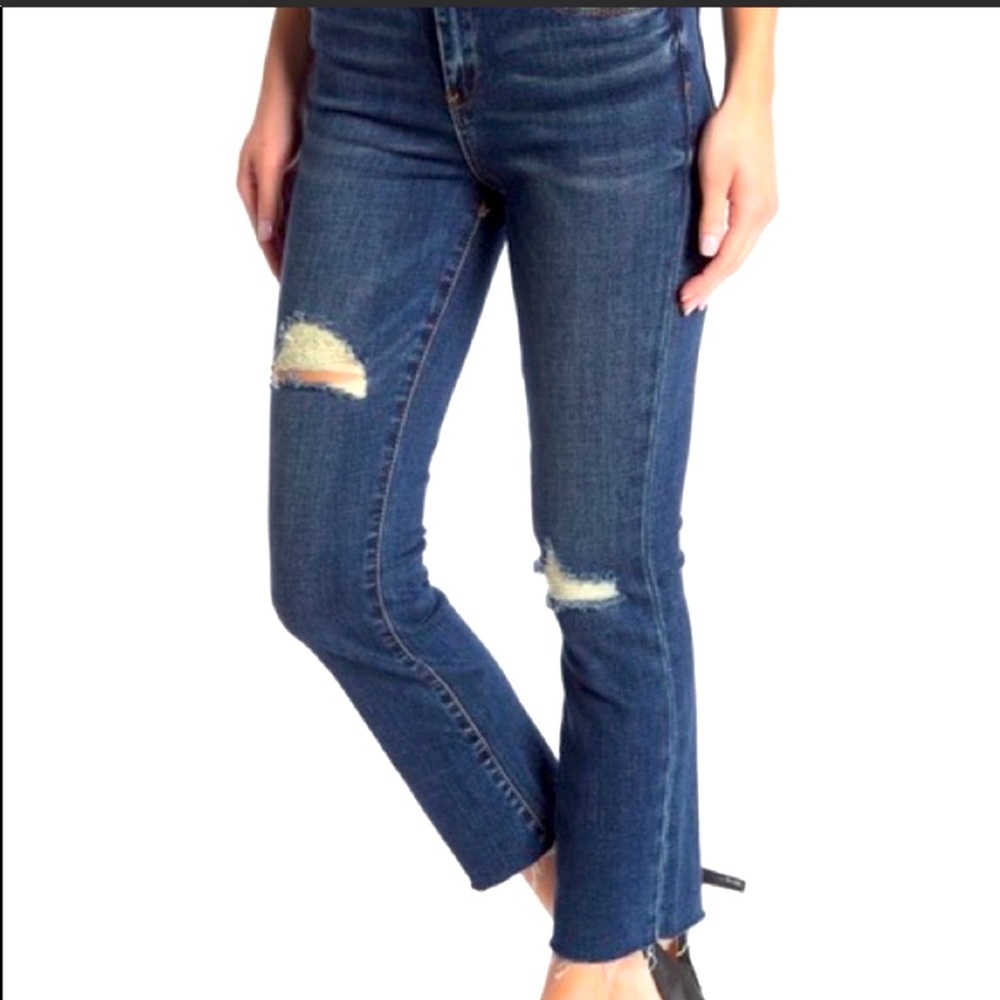 BLANK NYC “THE BOWERY” CROPPED BOOTCUT JEANS - NWT!
